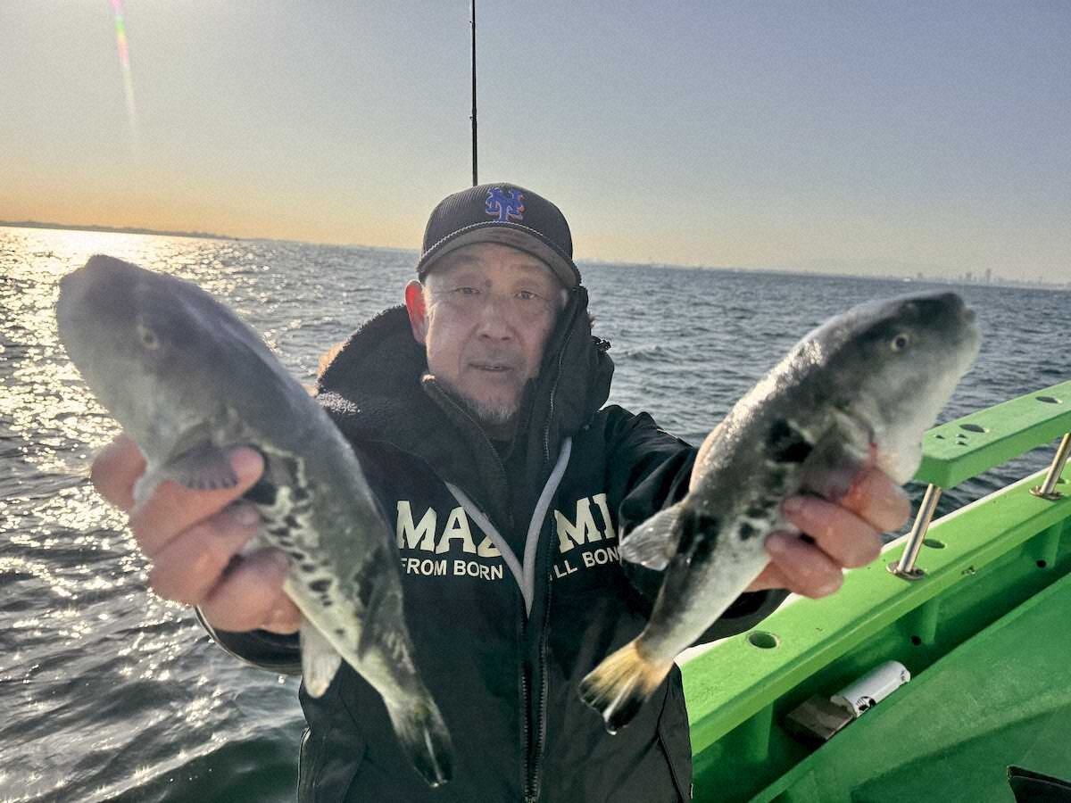 【画像・写真】浅場フグ攻略　“八度目の正直”　イメトレ完璧も思った以上に繊細