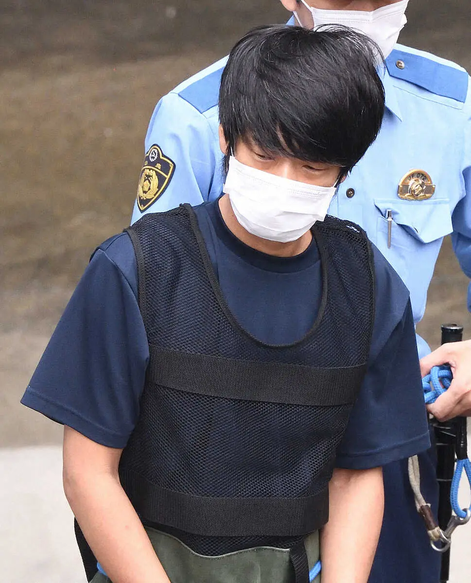 【画像・写真】安倍元首相銃撃、山上徹也被告側が控訴　無期懲役不服　一審で懲役20年相当と主張