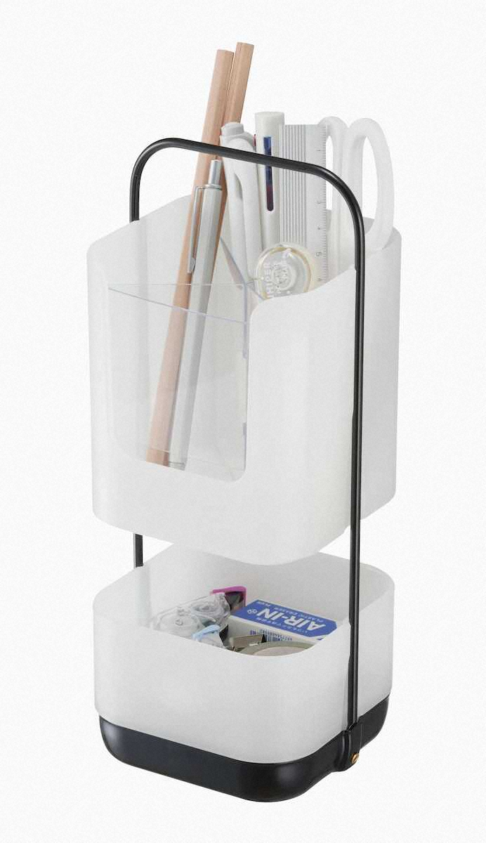 【画像・写真】ランタンにもなるペン立て　プラス「もしもの時ランタンにできるペンスタンド」