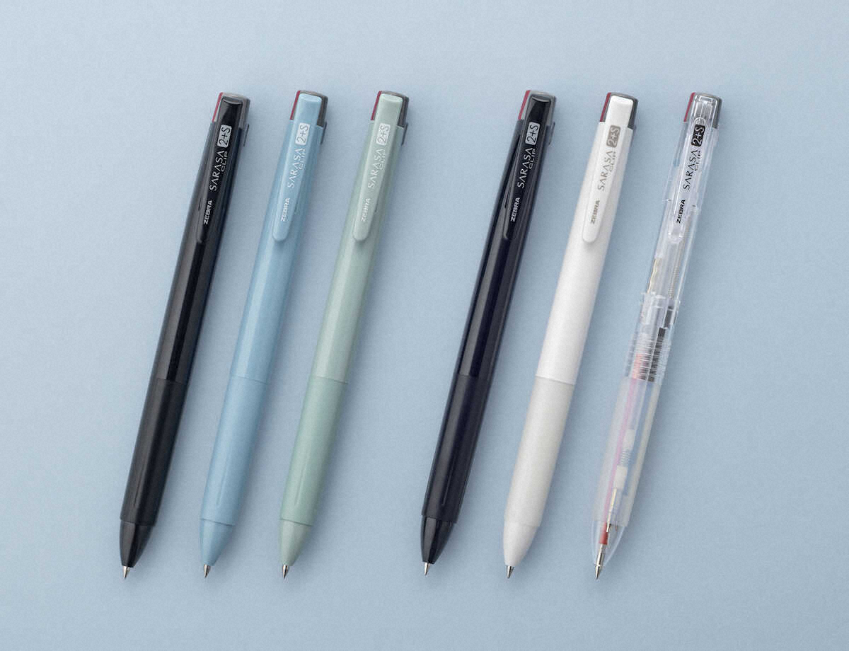 【画像・写真】スリムな多機能ペン　ゼブラ「サラサクリップ2＋S」