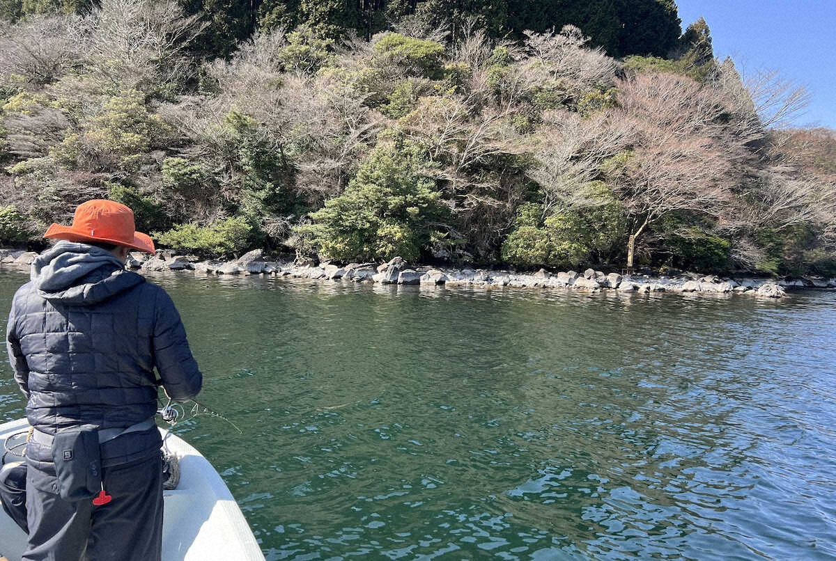【画像・写真】解禁！ブラウン猛チェイスも…神奈川・芦ノ湖、3人で放流魚狙いました