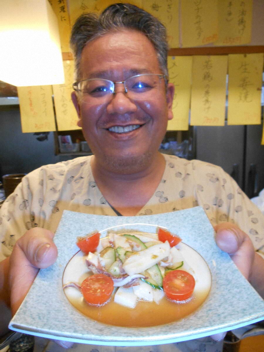 【画像・写真】ヤリがいあるね～多点掛け続々　柔らかい食感絶品の高級品