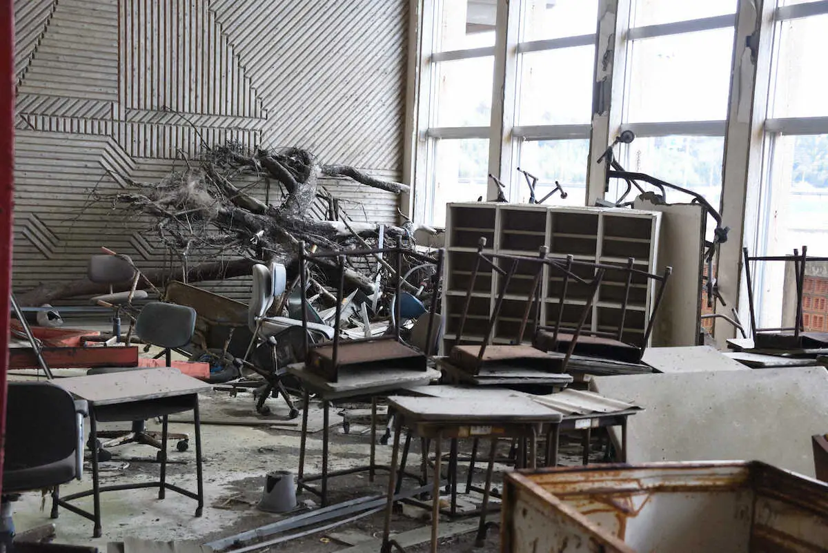 【画像・写真】中浜小学校内の様子