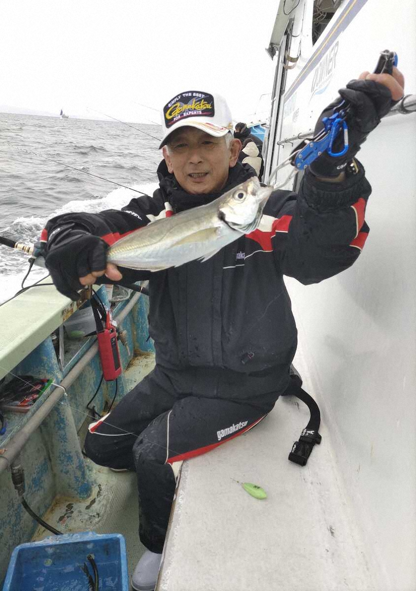 【画像・写真】大阪府泉佐野市の海新丸　“鬼アジ退治”成功　これからが本番