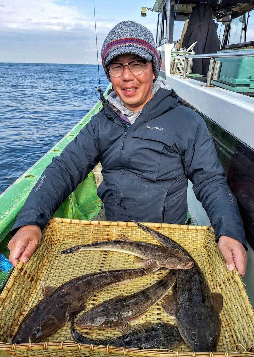 【画像・写真】マゴチで夏を先取り　まだ3月なのにルアーで53センチも　タナ取りマメに