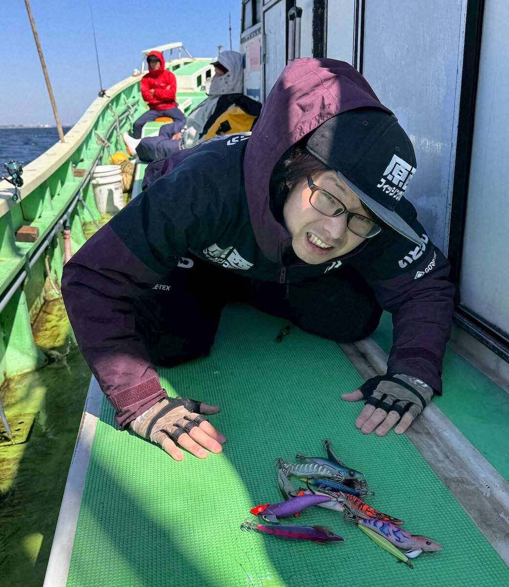 【画像・写真】うらやましい～アオリイカ1.5キロ　シャクリ再挑戦も“合わず”