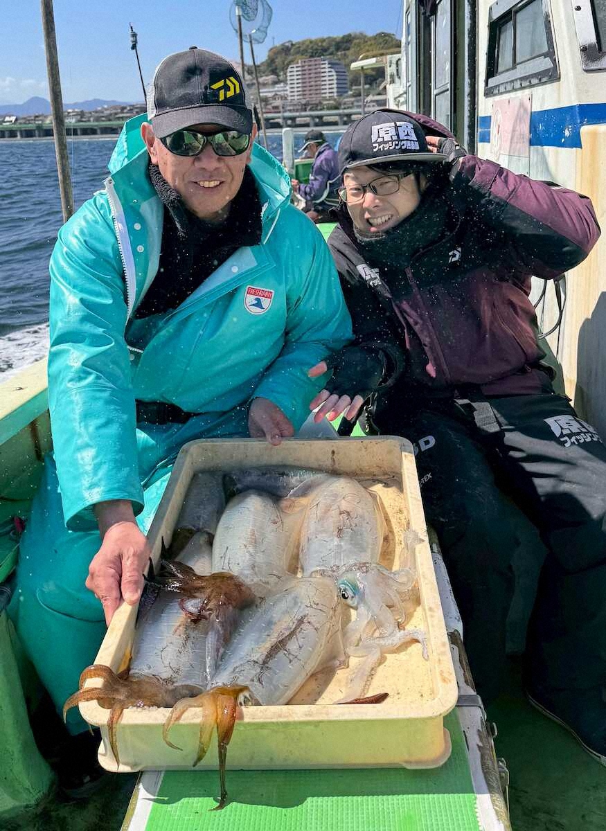 【画像・写真】うらやましい～アオリイカ1.5キロ　シャクリ再挑戦も“合わず”