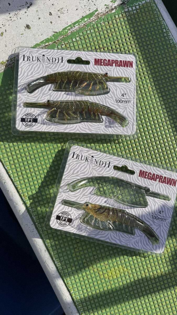 【画像・写真】マゴチGOGO！55センチ！55匹！秘密兵器「メガプラウン」お披露目