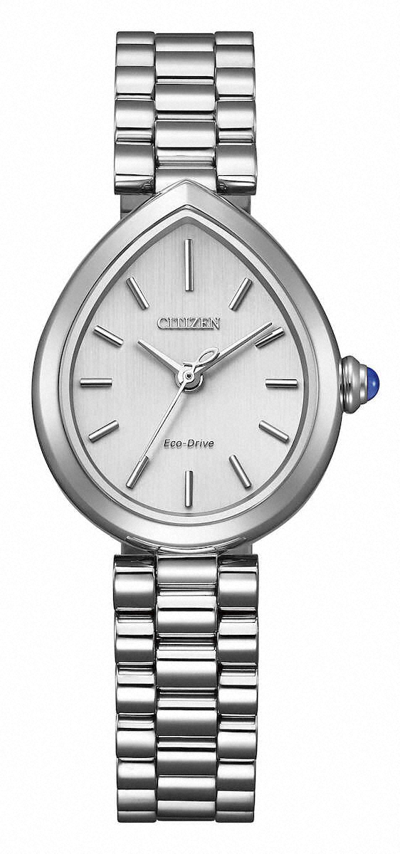 【画像・写真】しずくイメージした腕時計　シチズン時計「EM1200-55A」