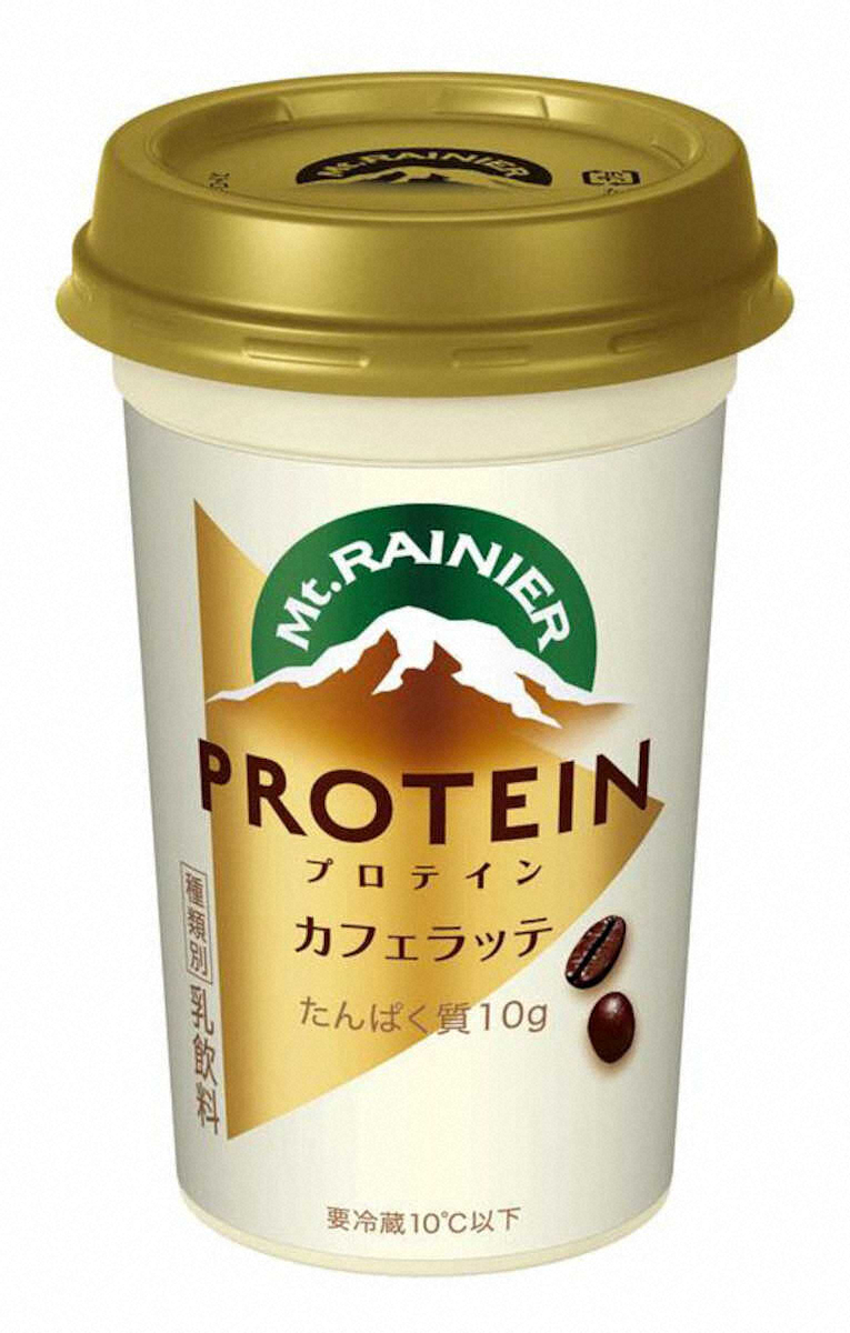 【画像・写真】タンパク質入りカフェラテ　森永乳業「マウントレーニア　プロテイン　カフェラッテ」