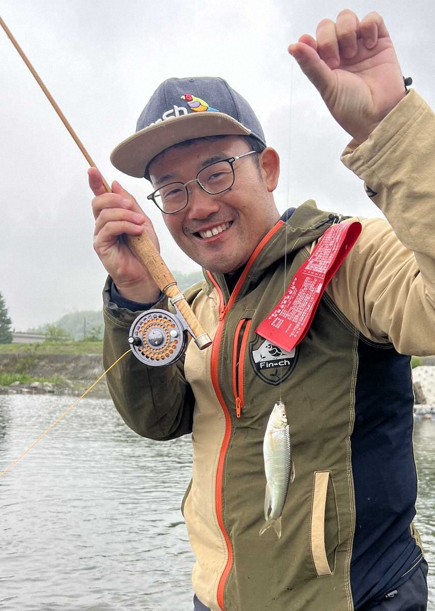 【画像・写真】引きに感動！白銀オイカワ　羽村エリアでフライキャスティングレッスン