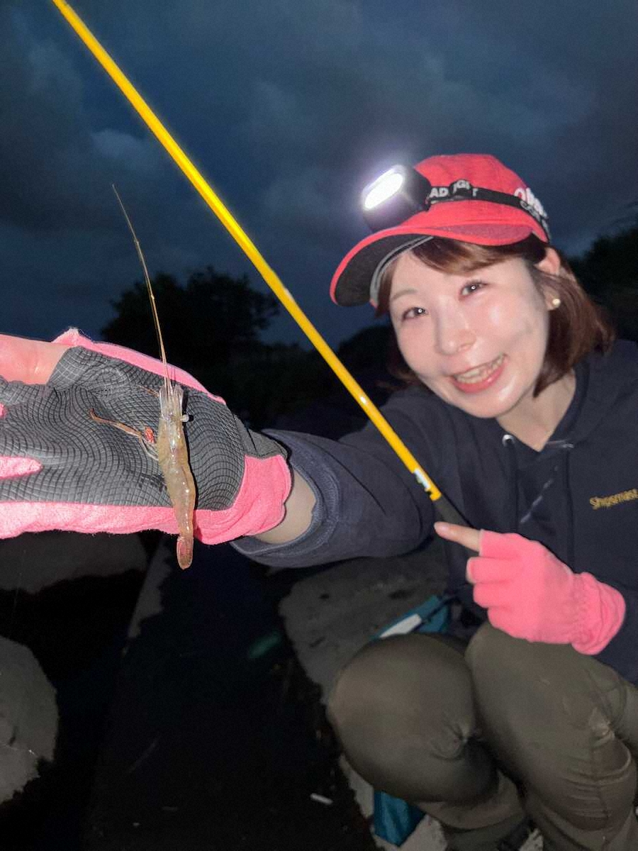 【画像・写真】酒のツマミになるテナガエビ　2時間13匹　夜の「テトラ」で父に負けじ