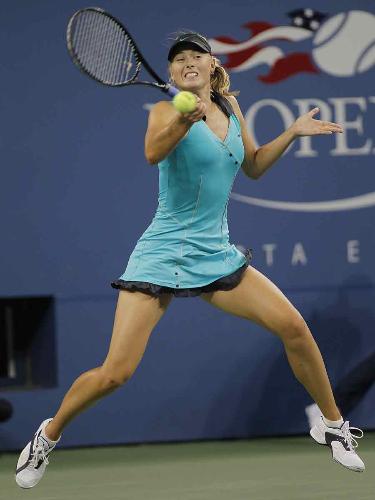 ＜全米オープンテニス＞シャラポワは苦しみながらも１回戦突破