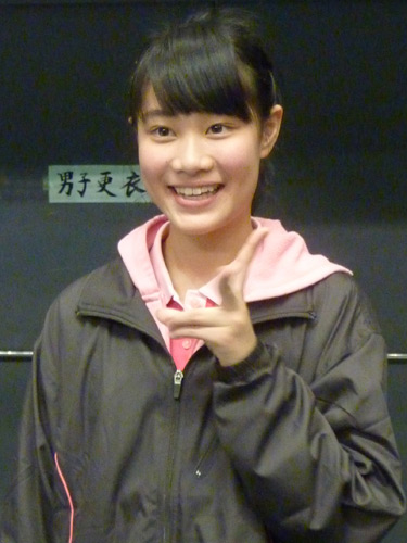 卓球の全日本選手権ジュニア女子１回戦を突破した１７２センチのビジュアル系小学生・浜本由惟