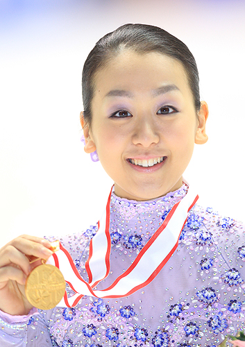フィギュアスケート全日本選手権、逆転優勝を飾った浅田真央