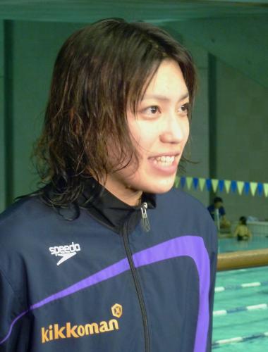 競泳の東京都選手権の女子１００メートル自由形で日本新をマークした上田春佳