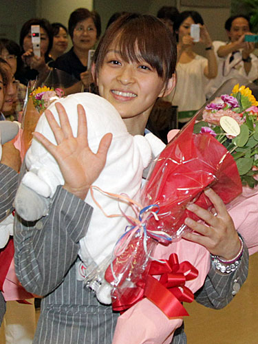 ヤフージャパンが行った「キュンメダリスト選手権」でトップに輝いた田中理恵
