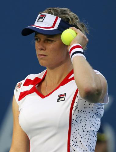 ＜全米オープンテニス＞女子シングルス２回戦で敗退したキム・クライシュテルス