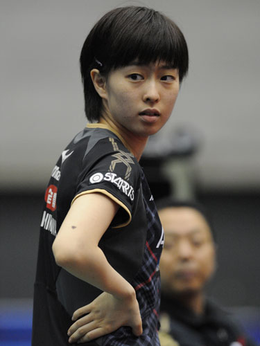 卓球女子Ｗ杯の出場を断念することが分かった石川佳純