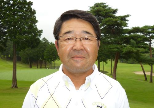 日本社会人ゴルフ選手権関東予選埼玉第一会場トップ通過の小島好夫