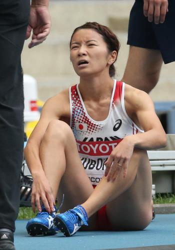 女子４００メートル障害で予選落ちした久保倉