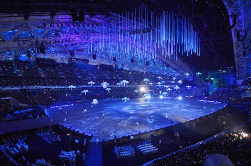 フィシュト五輪スタジアムで始まったソチ冬季パラリンピックの閉会式 スポニチ Sponichi Annex スポーツ