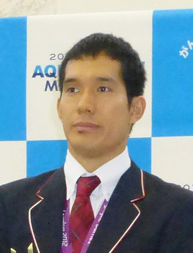 リオ・パラリンピック男子１００Ｍ平泳ぎで出場枠を獲得した田中康大