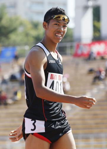 ジュニア男子１００メートルで準決勝を体調不良を理由に棄権したサニブラウン・ハキーム