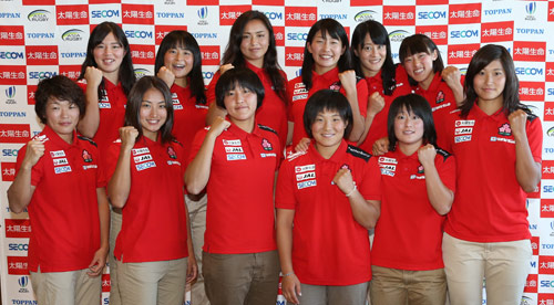 ＮＨＫ「紅白歌合戦」にゲスト出演する７人制ラグビーの女子日本代表