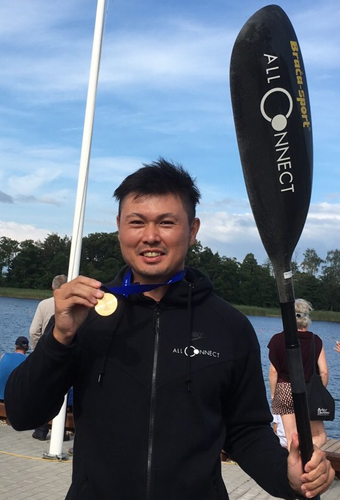 世界マスター選手権で日本人初出場で金メダルを獲得した後藤悠介