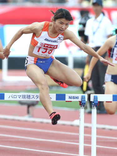 ３度目の五輪に臨む女子４００メートル障害代表の久保倉里美