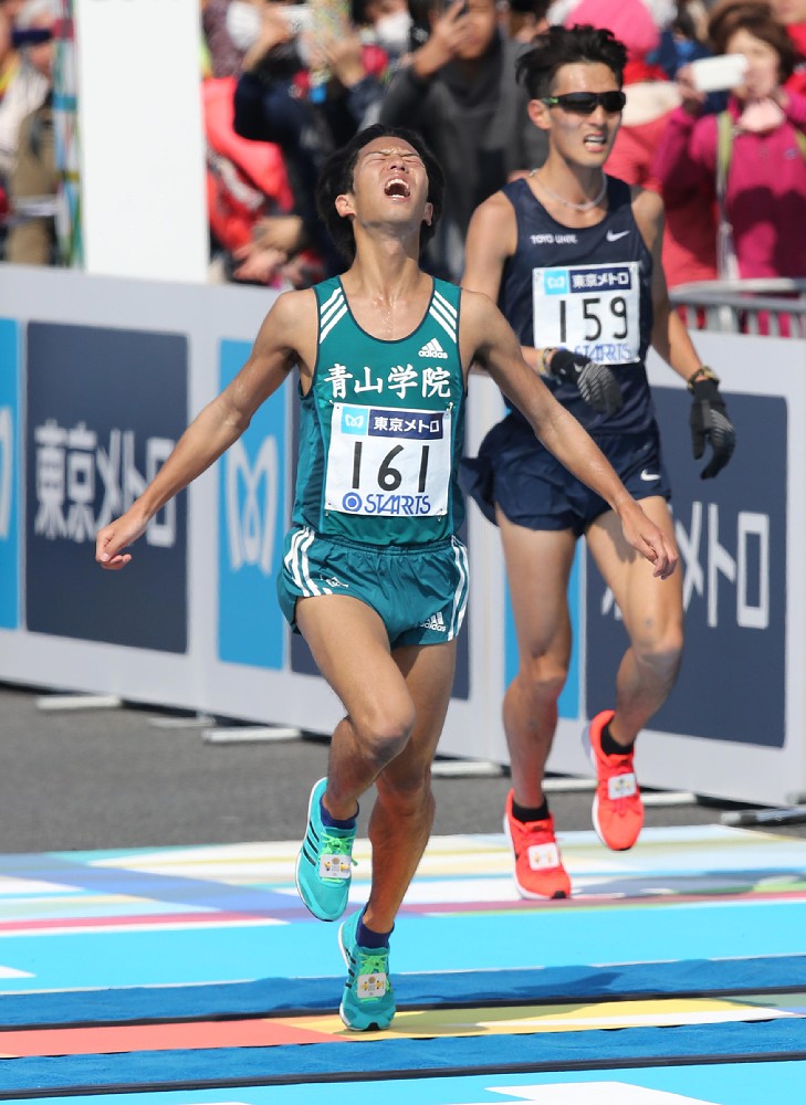 昨年の東京マラソンで１１位（日本人３位）の成績を残した青学大の一色