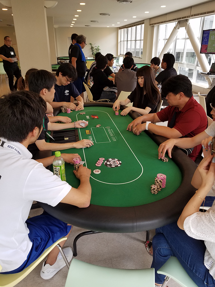 大商大で行われた全日本ポーカー選手権2017大阪予選の模様