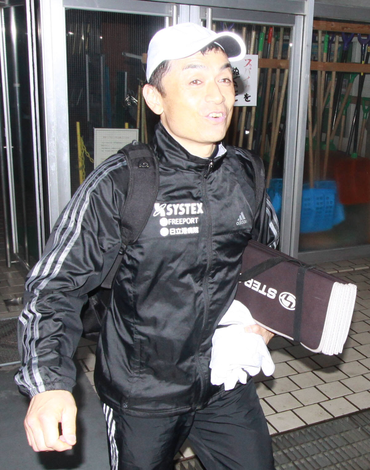 現役時代の越和宏・日本代表コーチ（２０１３年撮影）
