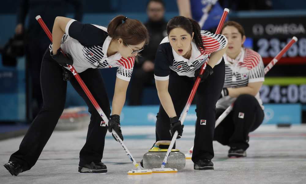 カーリング女子 韓国は地元での金ならず 大差でスウェーデンに惨敗 スポニチ Sponichi Annex スポーツ