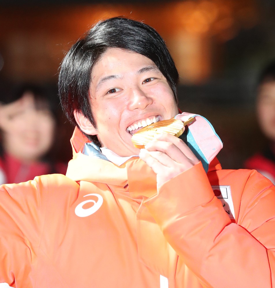平昌パラリンピックで金メダルを獲得した成田緑夢