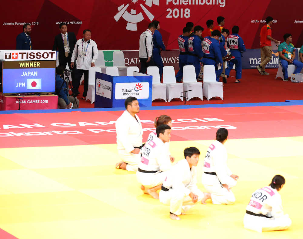 アジア大会 柔道で ７人制ラグビーで大混乱 韓国選手が居座りも スポニチ Sponichi Annex スポーツ