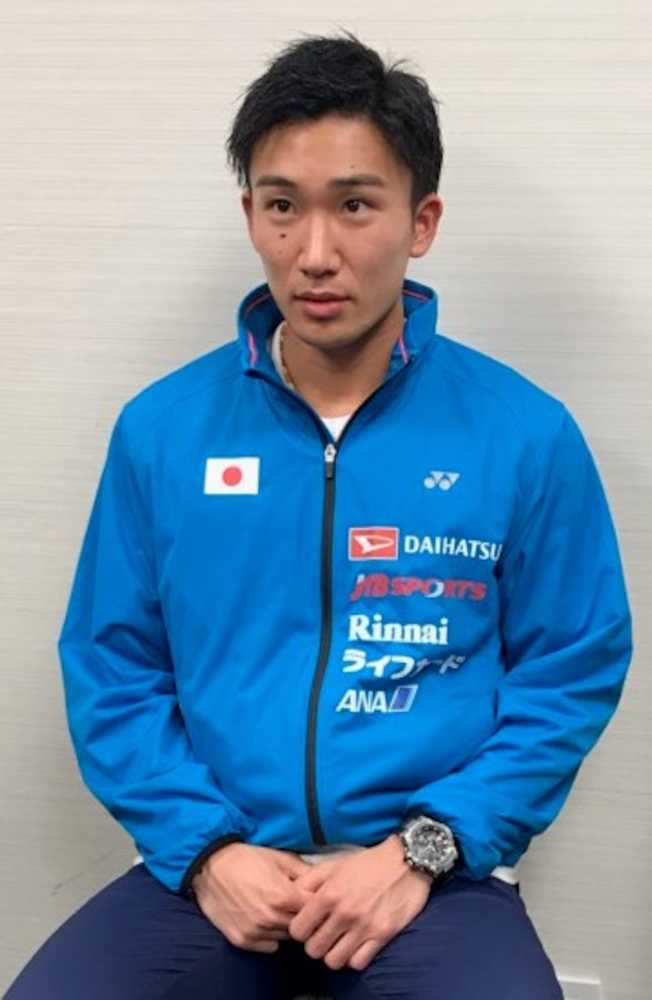 男子シングルスで世界ランク１位となった桃田
