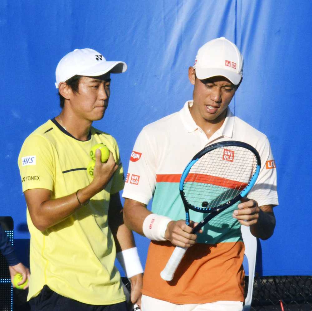 【画像・写真】西岡は初戦敗退、錦織との複も敗れる　ブリスベン国際