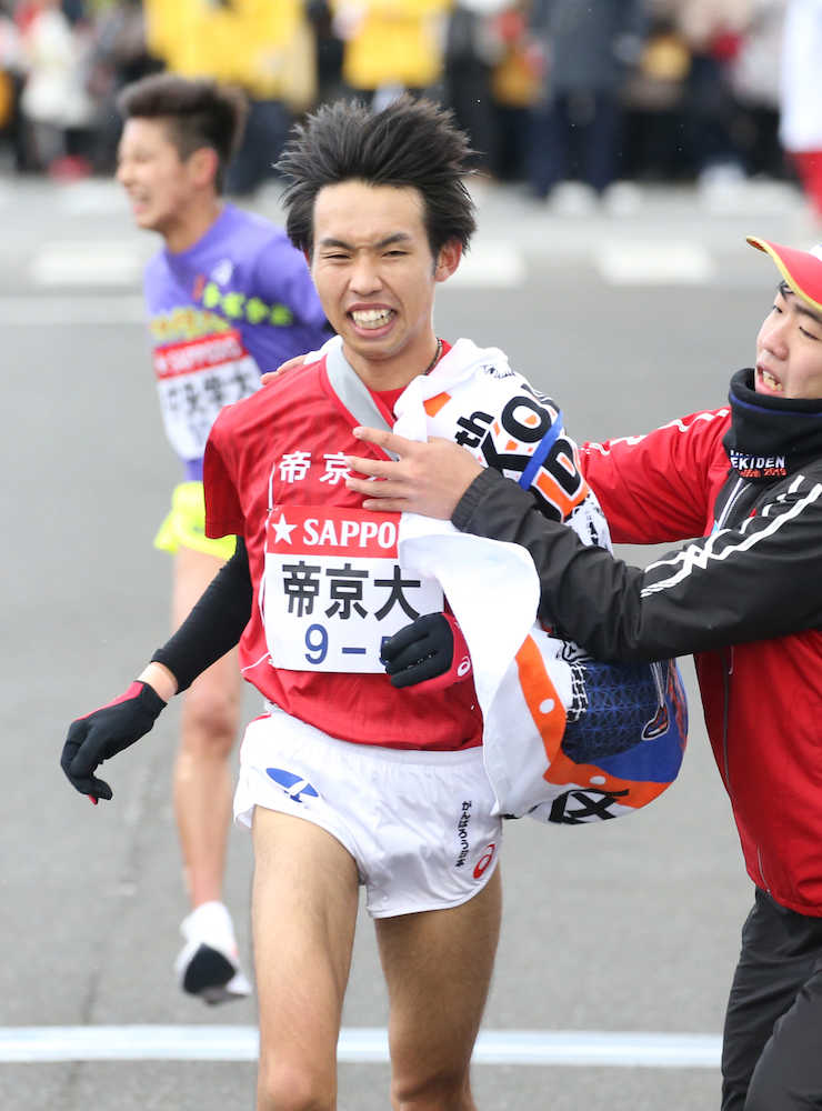 【画像・写真】帝京大　５区小野寺腹痛で４人抜かれた…「復路はメンバーがそろっているので巻き返したい」