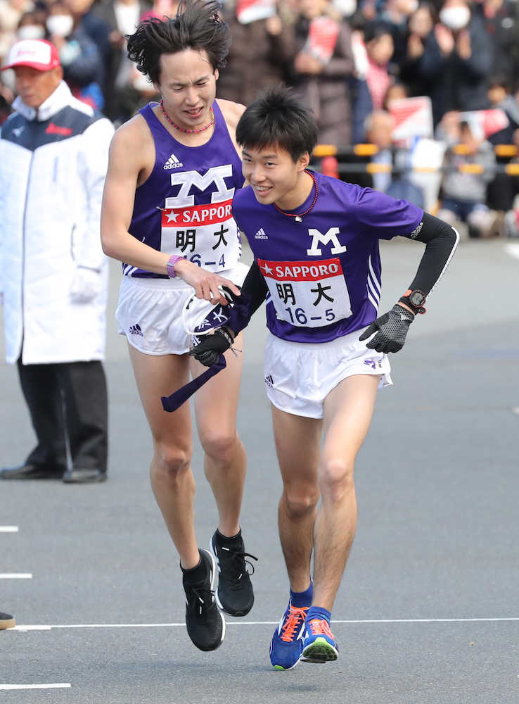【画像・写真】明大　シード権獲得へ「６区から攻める　自信を持って送り出したい」