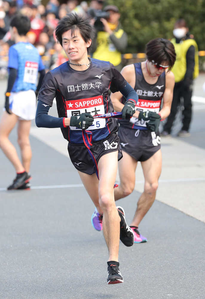 【画像・写真】国士舘大　ビンセント８人抜き！！４６年ぶり２区首位通過