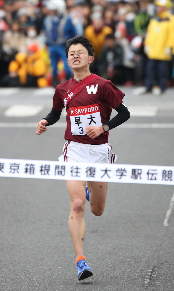 【画像・写真】早大　２区の太田がブレーキで区間２１位「狙っていたレースができなかった」