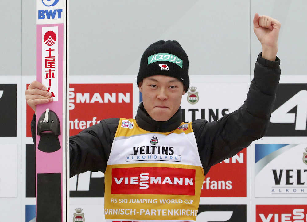 【画像・写真】陵侑６勝で葛西に並んだ！自身初３連勝　船木以来の総合Ｖ前進