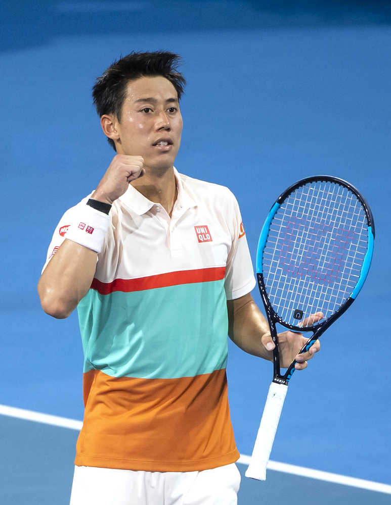 【画像・写真】錦織　ディミトロフに雪辱４強「世界トップ５いきたい」