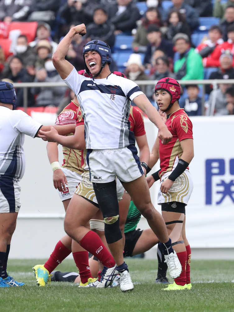 【画像・写真】大阪桐蔭、初日本一王手！河村が千金トライ　流通経大柏を撃破