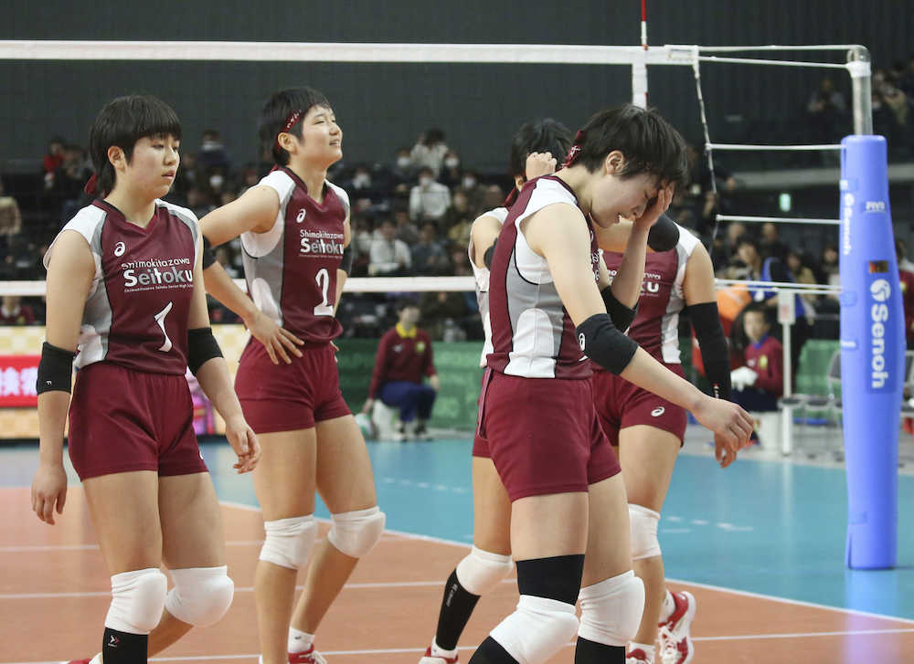 【画像・写真】下北沢成徳３冠夢散…２年連続準決勝で涙　２２得点の石川「悔しい」