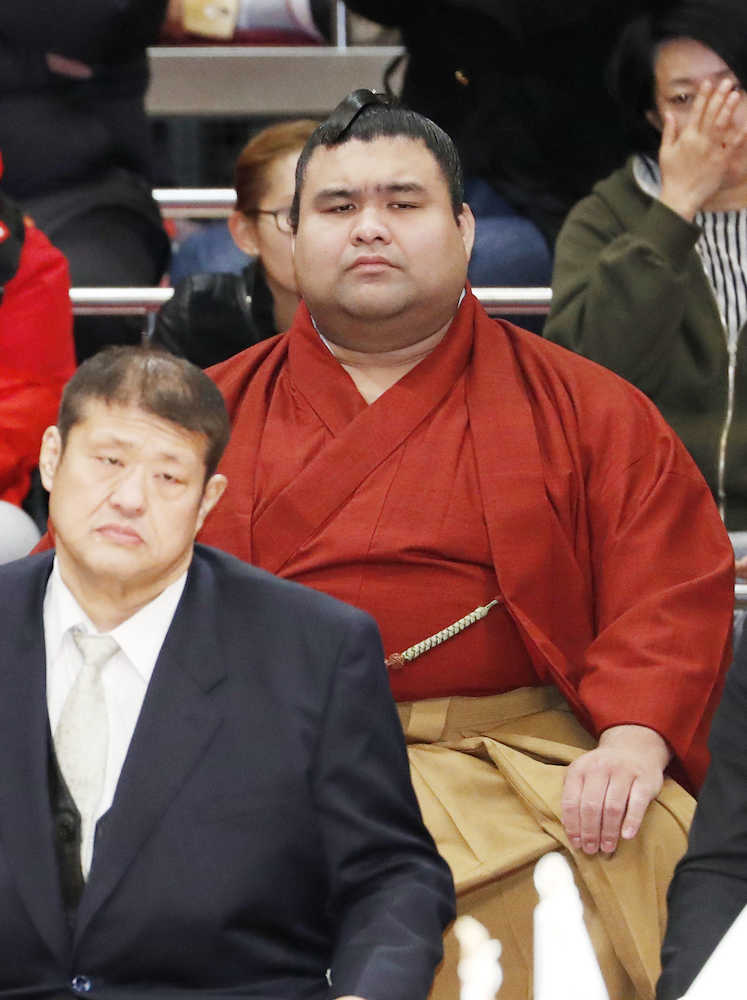 【画像・写真】インフルの高安「回復した」土俵祭りに出席「いい状態で初日を」