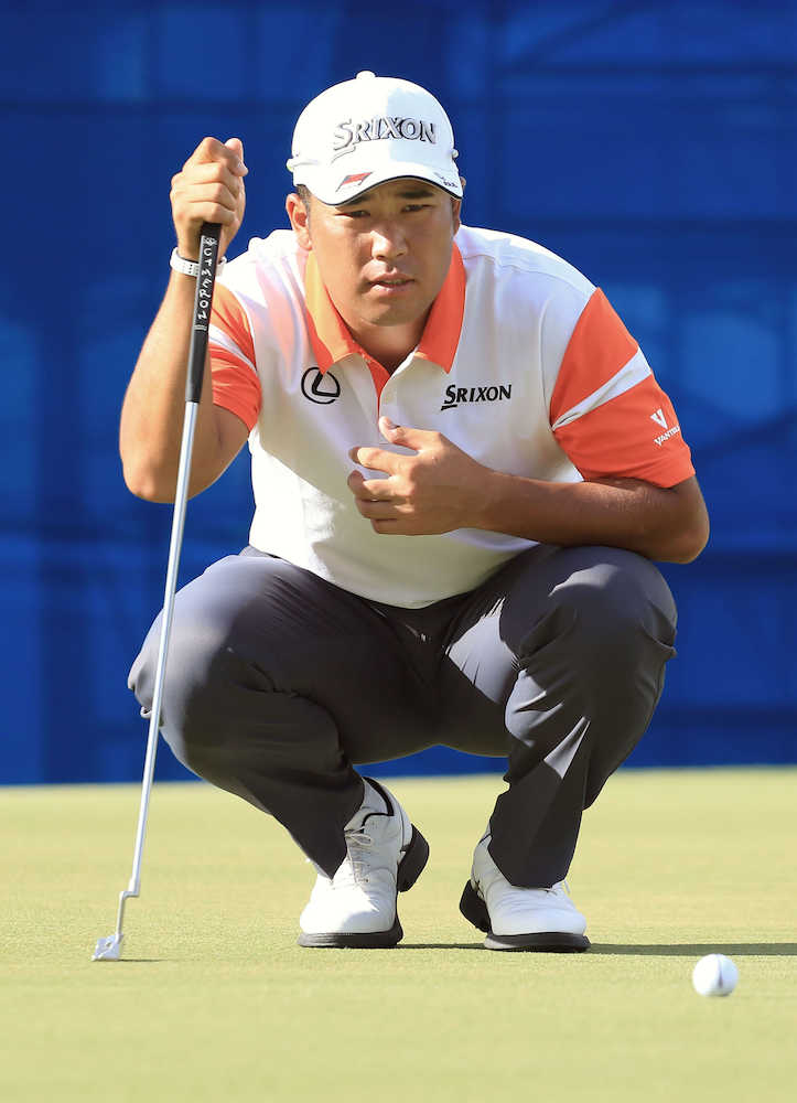 【画像・写真】松山、１８位浮上　上がり３ホール連続バーディーで６５