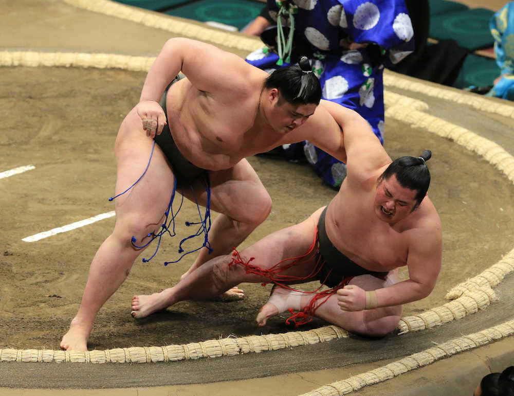 【画像・写真】元貴公俊の貴ノ富士が白星発進「新しい貴ノ富士という力士として頑張る」